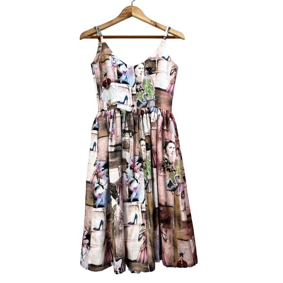 Tatyana 1950's Fit & Flare Lady of Films Dress XS - Picture 7 of 15